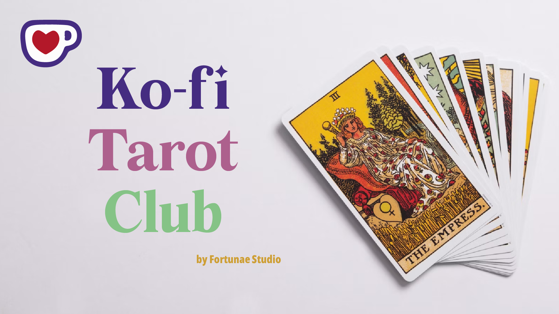 Le Ko-fi Tarot Club pour apprendre le tarot simplement