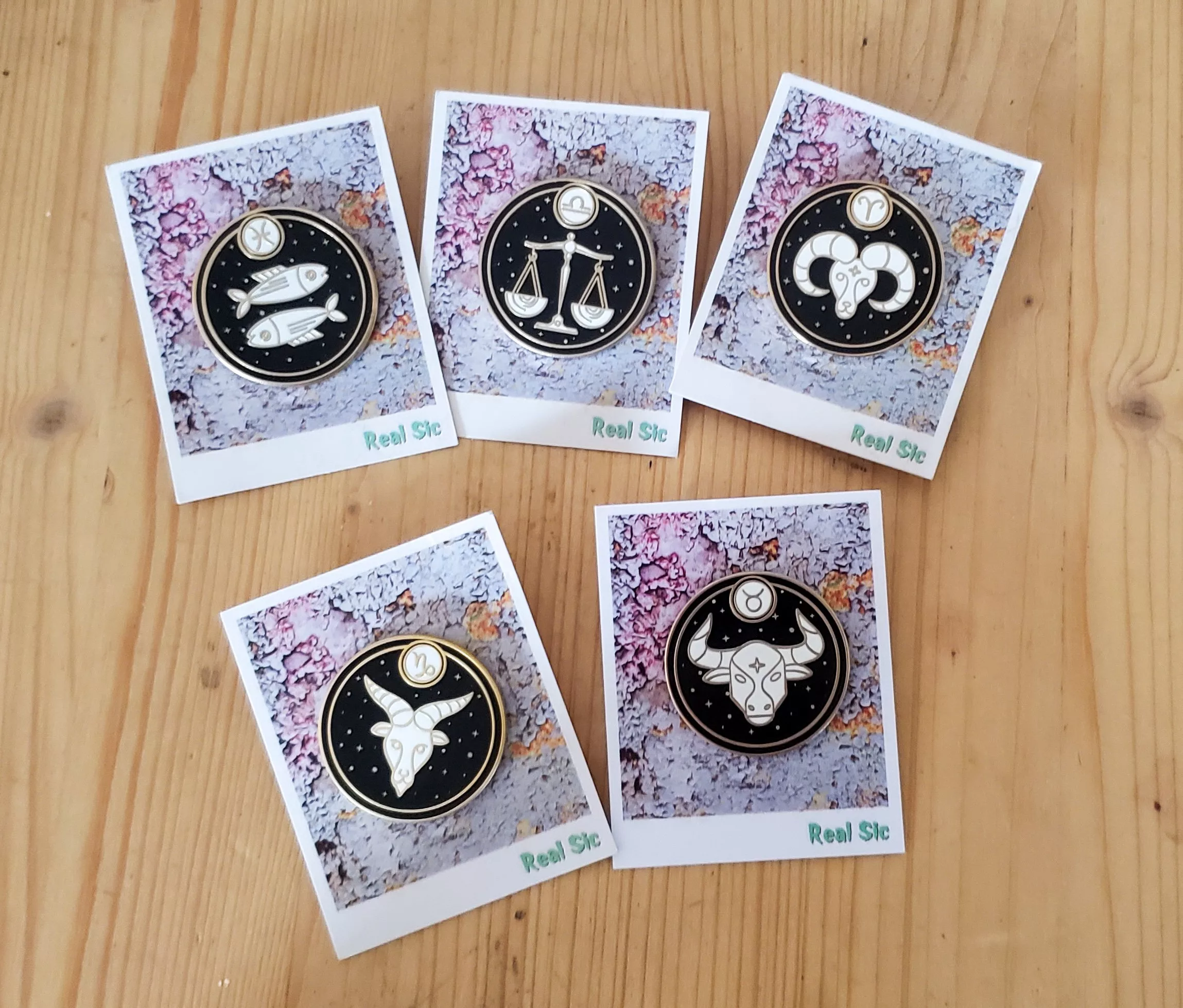 Pin’s Astro Real Sic – Signes du Zodiaque